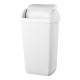 Pearl/ Quartz White afvalbak gesloten swing 43 L