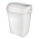 Pearl/ Quartz White afvalbak open 23 L