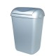 Pearl/ Quartz Silver afvalbak gesloten swing 23 L Pearl/ Quartz Silver afvalbak gesloten swing 23 L