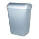 Pearl/ Quartz Silver afvalbak open 23 L