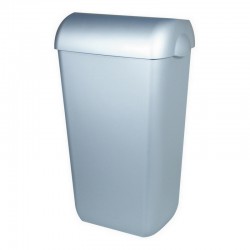 Pearl/ Quartz Silver afvalbak open 43 L