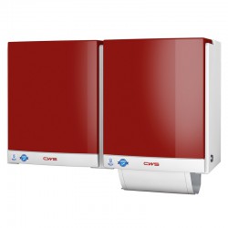 CWS Paradise DUO handdoekautomaat textielrol - verkrijgbaar in 7 kleuren