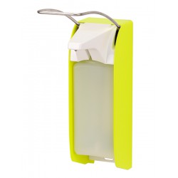 ingo-man desinfectiedispenser korte beugel geel ingo-man desinfectiedispenser korte beugel geel