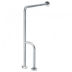 Mediclinics vloergreep met extra stang links Mediclinics vloergreep met extra stang links