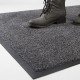 Droogloopmat anthracite 50% katoen 50% polyester
