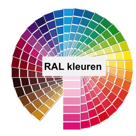 SanTRAL afvalbak open 50 L RAL 9005 Gitzwart Midnight 6 st. OP=OP